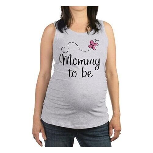 Mommy to print pregnant women T-shirt new pregnant women clothes T-shirt