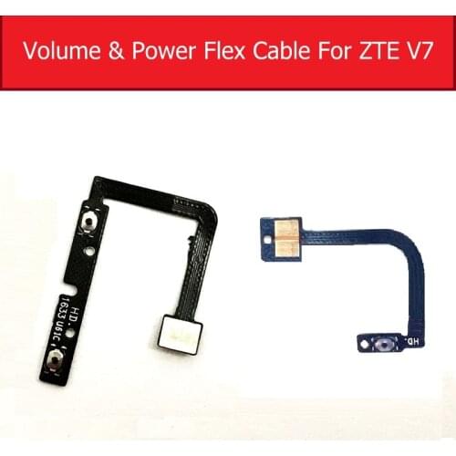 Genuine ON/OFF Power & Volume Flex Cable For ZTE Blade V7 BV0701 Audio Control Side key switch Button Flex Ribbon Spare Parts