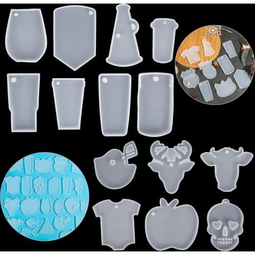 Quicksand Cat Paw Game Console Epoxy Resin Silicone UV Epoxy Resin Moulds Key Chain Pendant DIY Craft Tools Jewelry Supplies