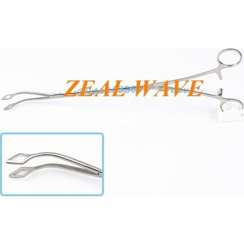 Thoracoscopy Instruments Double Joint Snake Head Forceps Double Joint Lung Lobe Forceps Thoracoscopic Snake Head Forceps