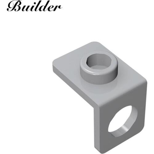 Little Builder Building Blocks MOC Parts 1x1 Neck Bracket 10pcs Compatible with Brands Assembles Particles Educational Toy 42446