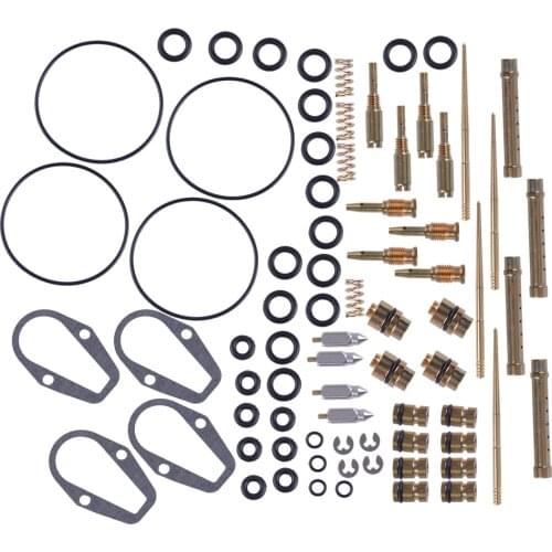 LETAOSK 4 Set Carburetor Rebuild Carb Repair Kit Jets Gasket fit for Honda CB500K CB500 Four CB 500 R92