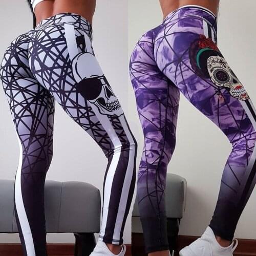 Best Selling Slim-Fit Hip-Lift Printed Leggings Pencil Pants fitness legging high quality fashion 2020 woman clothes leggins