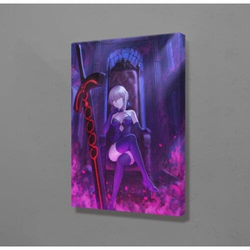 Modular Wall Art Saber Canvas Paintings Pictures Prints Fate/stay Night Poster Japan Anime Role Home Decoration For Living Room