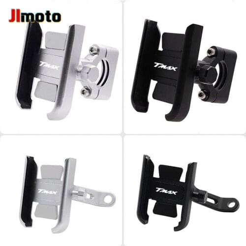 Motorcycle CNC Handlebar Mobile Phone Holder GPS Stand Bracket For YAMAHA TMAX560 TMAX530 TMAX500 TMAX T-MAX 500 530 560 DX/SX