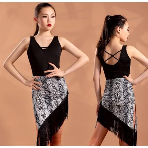 Latin Dance Practice Clothes For Women Vest Tops Backless Professional Ballroom Dance Leotard Adult Sexy Samba Dance Tops BL5822