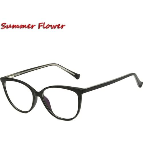 Optical Eyeglasses Women Prescription Spectacles Fashion Eye Glasses Frames Teens TR90 Flexible Light Gafas