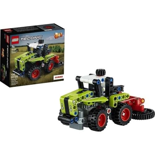 Original LEGO Technic 42102 Mini CLAAS XERION 130 Pieces +7 Age Toy Tractor Set Build Model Harvester LEGO Brick Gift for Kids