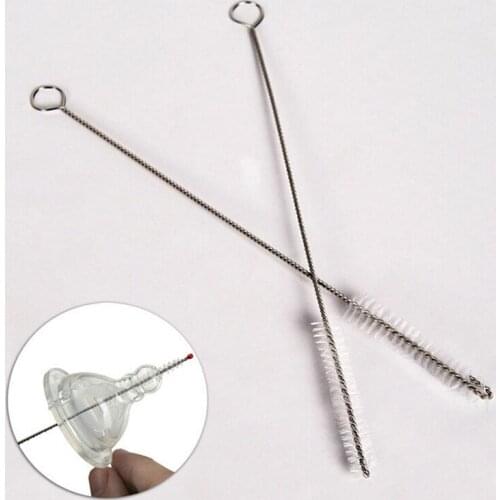 10Pcs Bottle Suction Tube Glass Straw Cleaning Brushes Fish Tank Pipe Brush