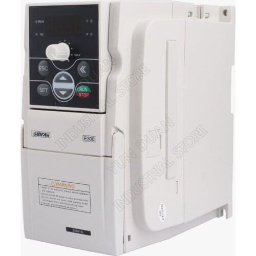 SUNFAR Frequency Converter VFD 3.7KW 3700W 220V AC 1000Hz VVV/F SVC For Router engraving Spindle Motor Speed Controller