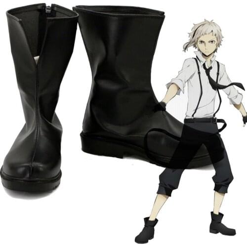 Bungo Stray Dogs Atsushi Nakajima Cosplay Shoes Boots Custom Made