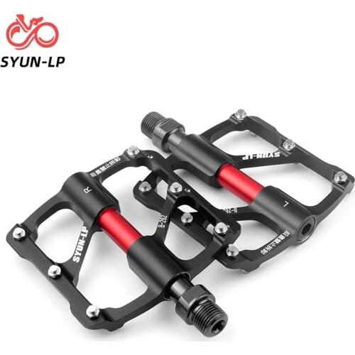 Bicycle Pedals Platform Mountain Bike Pedal 3 Sealed Bearing Ultra Light Aluminum Alloy CNC Pedals MTB Road Bicicleta Footrest
