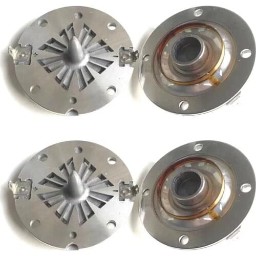 4PCS Replacment DiaphragmHorn Driver Repair D8R2408-1 FOR JBL 2408H-1 2408-1 8 Ohm Pure Aluminum wire