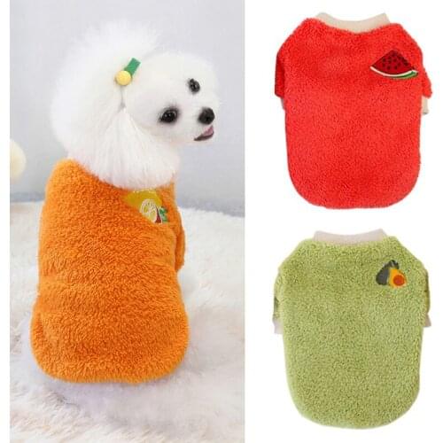 Winter Dog Clothes Soft Warm Puppy Outfit Chihuahua Pet Clothing For Small Medium Dogs Coat Hoodie Chihuahua Pet Clothes York