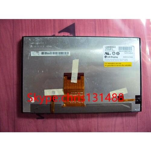 Brand new 8.0inch LCD display LA080WV2 TD01 LA080WV2-TD01 with touch screen for car DVD GPS Navigation LCD monitor