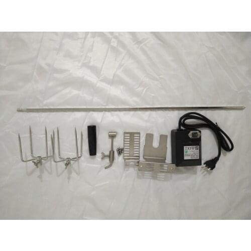 Outdoor Automatic Bbq Grill Electric Barbecue Rotisserie Motor Charcoal Pig Chicken Beef Camping Picnic Tools