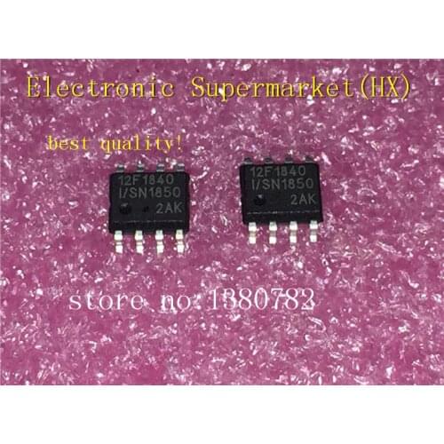 Free shipping 100pcs/lots PIC12F1840-I/SN PIC12F1840 12F1840 SOP-8 IC in stock