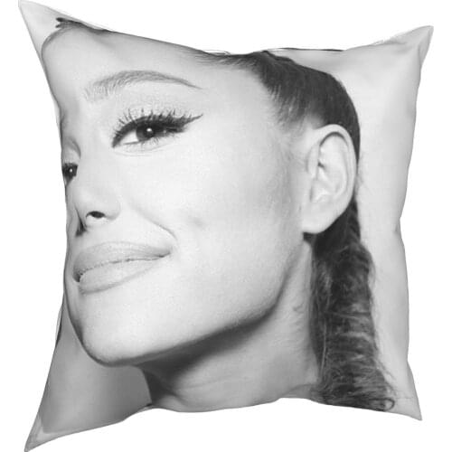 Ariana Grande decorative cushion cover sexy beauty cushion cover 45cm linen pillow residential culture