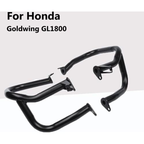 For Honda Goldwing GL1800 2001-2017 14 15 Motorcycle Left & Right Case Engine Guards Bars 2 pieces in total