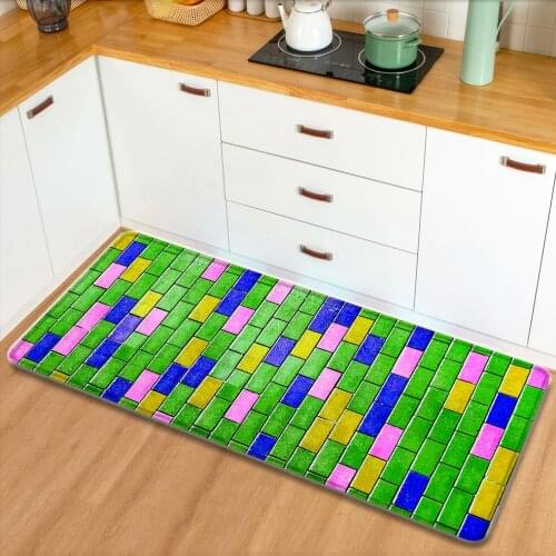 Door Mat Tapis Salon Kitchen Mat Non-slip Welcome Doormat Rugs living Room Rugs For Bedroom Kitchen Carpet 40x120 Balcony Carpet