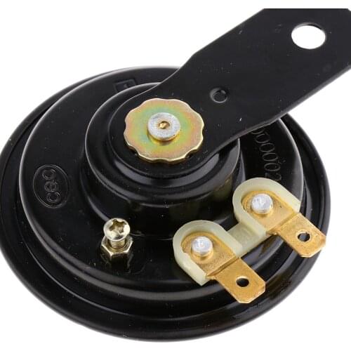 Loud Motorcycle Round Horn Speaker Super Loud Electric Blast Tone 48V 0.2A Wear-resistant