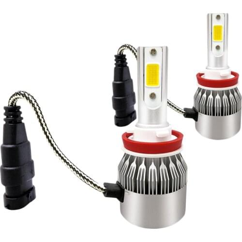H11 Car COB LED Headlight Bulb Main Lamp 3200Lm Fog Light 32W