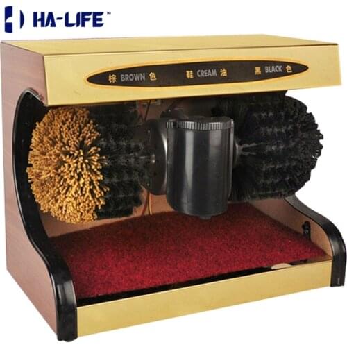HA-Life Home Shoe Polisher Shoe Polishing Machine Automatic Horizontal Induction Shoe Cleaning Machine