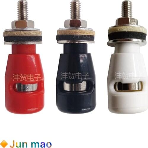 M4 * 38 push type elastic spring pure copper terminal winding post self locking 4mm terminal No welding is required