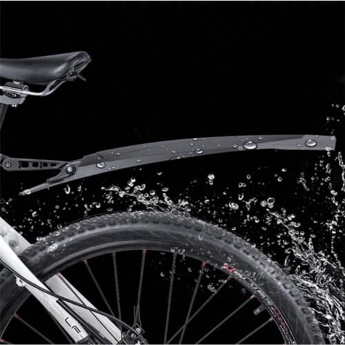 Bicycle Fender MTB Mudguard Set Adjustable Front Rear Wheel Mud Guard Widen Bicycle Wings for Mountain Road Bike Fender