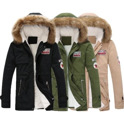 Melly Feng Men's Long Parkas