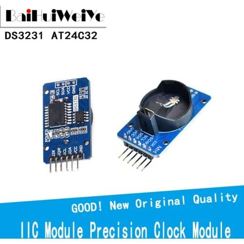 5PCS DS3231 AT24C32 IIC Precision RTC Real Time Clock Memory Module For Arduino new original