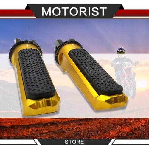 Motorcycle Front Footpegs Pedals For SUZUKI GSXR600 GSXR750 GSR600 GSR750 INAZUMA SFV650 GLADIUS Footrests Foot Rests Pegs