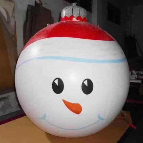 Christmas decoration inflatable christmas ball inflatable hanging decoration ball
