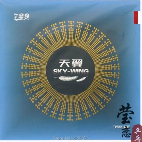 Original sky wing table tennis rubber sticky super lighter rubber fast attack with loop international energy ping pong game