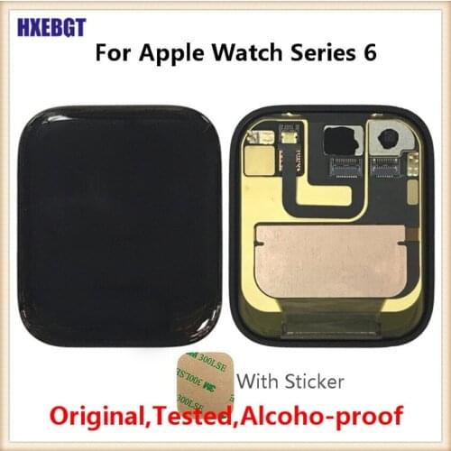 Tested Original LCD Display Touch Screen Digitizer Assembly For Apple Watch Series 6 LCD Replacement For iWatch S6 40mm 44mm