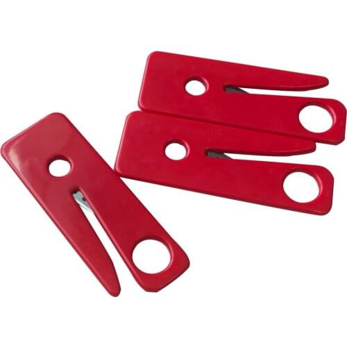 20pcs Safety Car Seat Belt Cutter For Automotive Emergency Rescue Seatbelt Knife Cut Hand Hidden First Aid Survival Supplies