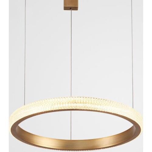 Nordic Wrought Iron Chandelier Postmodern Electroplating Gold Bronze Geometric Line Pendant Lamp Bedroom Dining Room Suspension