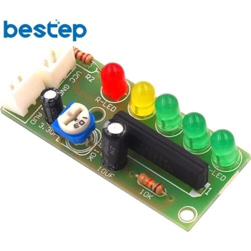 Audio Level Led Indicator Circuit Electronic DIY Production PCB Board Kit Parts Finished Products