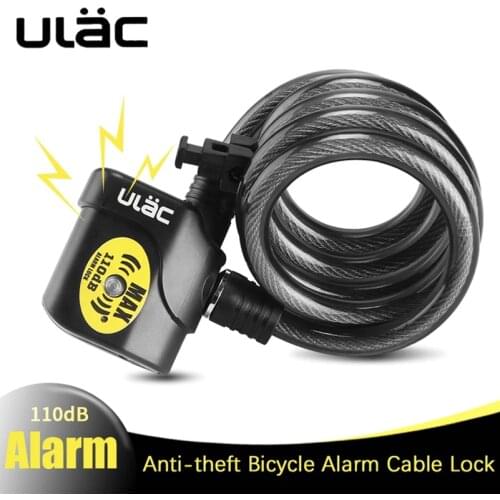 ULAC Bicycle Lock With Alarm Cycling Products