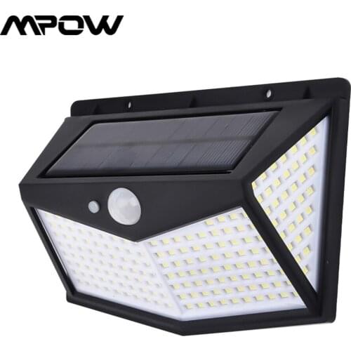 212 LED Solar Lights Outdoor Super Bright Motion Sensor Light 3 Lighting Modes 270° Wide-Angle IP65 Water Resistant Solar Lights