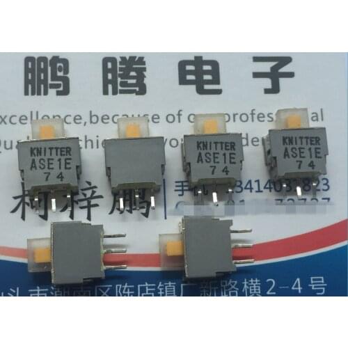 1PCS German Knitter ASE1E-10 micro toggle switch 3 feet 3 gears waterproof and dustproof vertical sliding push switch