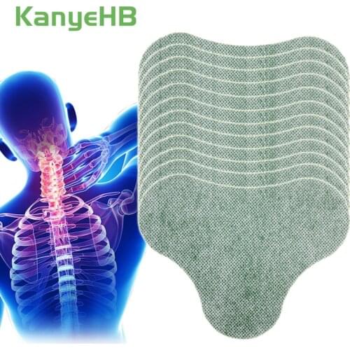 12pcs Cervical Pain Patch Natural Herbal Wormwood Medical Plaster Rheumatic Neck Shoulder Arthritis Joint Pain Relief Stickers