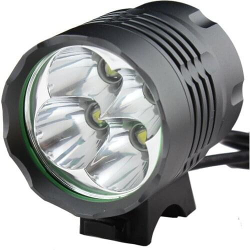 2 IN 1 5000 Lumens 4T6 Headlamp Headlight 4 x XML T6 LED Bike Bicycle Light + Rechargeable battery Pack