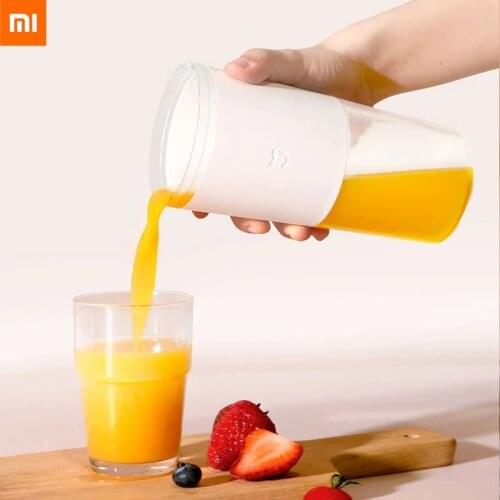 2021 Xiaomi MIJIA Portable Juicer Cup 300ML Mini Juice Blender Fruit Food Processor Electric Kitchen Mixer Quick Juicing