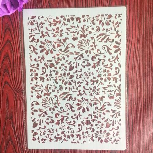 A4 29 * 21cm Mandala DIY Stencils Wall Painting Scrapbook Coloring Embossing Album Decorative Paper Card Template stencils