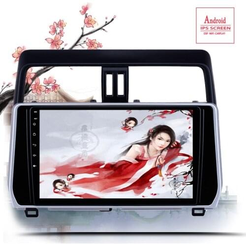 2.5D 10.1inch Octa 8 Core Android 10.0 Car DVD Player for Toyota Land cruiser Prado 150 2018 2019 2020 autoadio GPS Navigation