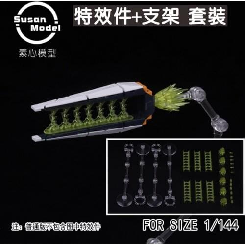 Gundam RG 1/144 RX-93 v Special effects parts for floating artillery Action Figures Toys Assemble Model Kits