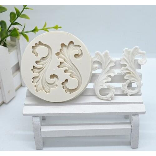 Luyou Flower Lace Silicone Cake Mold Fondant Mold Cake Decorating Tools Resin Mold For Baking Accessories Kitchen Utensils FM734