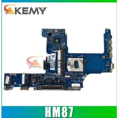 AKemy Laptop motherboard For HP ProBook 640 G1 650 G1 HM87 Mainboard 6050A2566301-MB-A04 SR17D