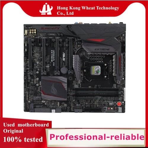 For ASUS ROG MAXIMUS VIII EXTREME Motherboard Socket LGA 1151 DDR4 M.2 nvme ssd For Intel Z170 Original Desktop Used Mainboard